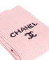 Chanel CC Leg Warmers, £390, Accessories, Pink, Viscose, Other view